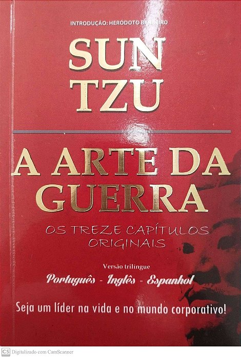 Livro a Arte da Guerra - Edição Trilíngue Autor Tzu, Sun (2016) [seminovo]