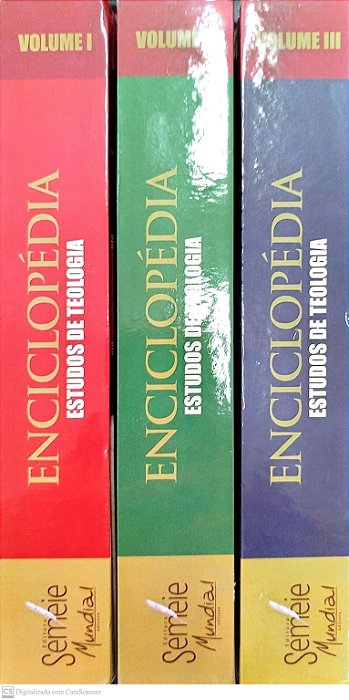 Livro Enciclopédia: Estudos de Teologia - 3 Volumes Autor Vários [seminovo]