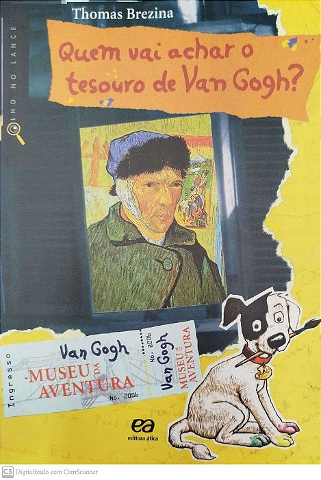Livro Quem Vai Achar o Tesouro de Van Gogh? Autor Brezina, Thomas (2014) [seminovo]