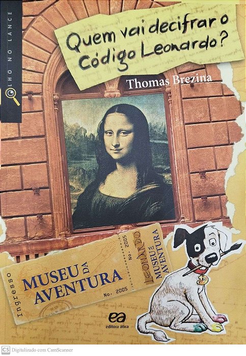 Livro Quem Vai Decifrar o Código Leonardo? Autor Brezina, Thomas (2014) [seminovo]