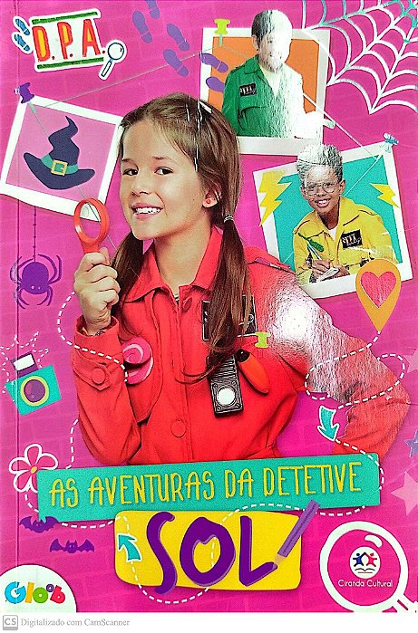 Livro as Aventuras da Detetive Sol Autor Desconhecido (2017) [usado]