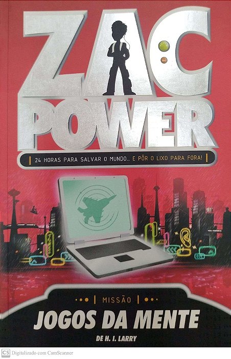 Livro Jogos da Mente - Zac Power Missão I Autor Larry, H. I. (2009) [seminovo]
