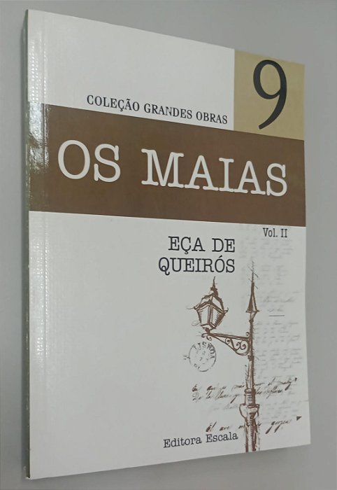 Livro os Maias Vol. 2 - Coleção Grandes Obras 9 Autor Queirós, Eça de [seminovo]