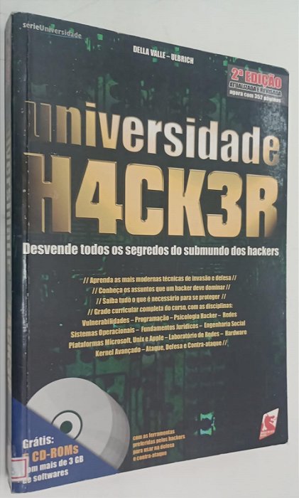 Livro Universidade Hacker Autor Della Valle, James (2003) [usado]