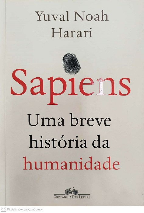 Livro Sapiens: Uma Breve História da Humanidade Autor Harari, Yuval Noah (2020) [seminovo]