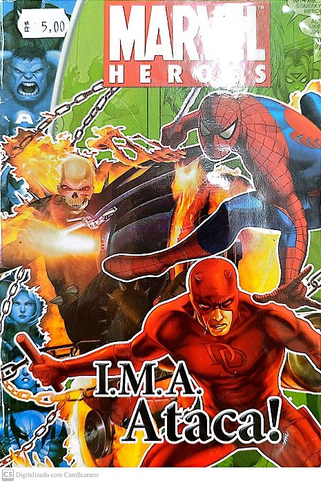 Gibi Marvel Heroes #5 Autor [seminovo]