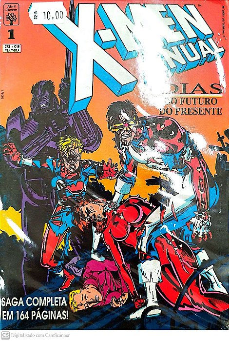 Gibi X-men Anual #1 Autor (1994) [usado]