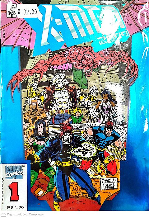 Gibi X-men 2099 #1 Autor (1994) [seminovo]