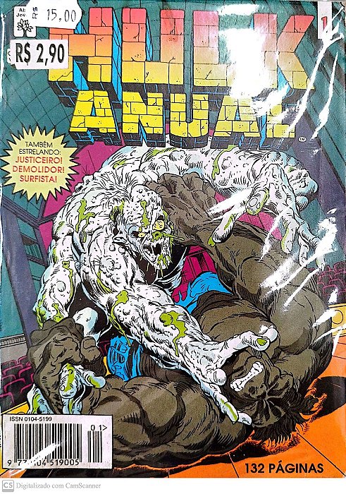 Gibi Hulk Anual #1 Autor (1994) [usado]