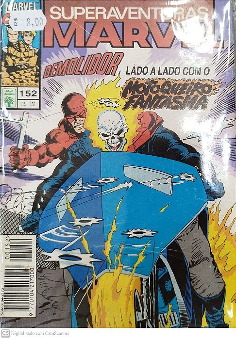 Gibi Superaventuras Marvel #152 Autor (1995) [usado]