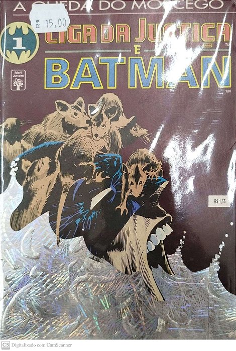 Gibi Liga da Justiça e Batman #1 Autor (1994) [usado]