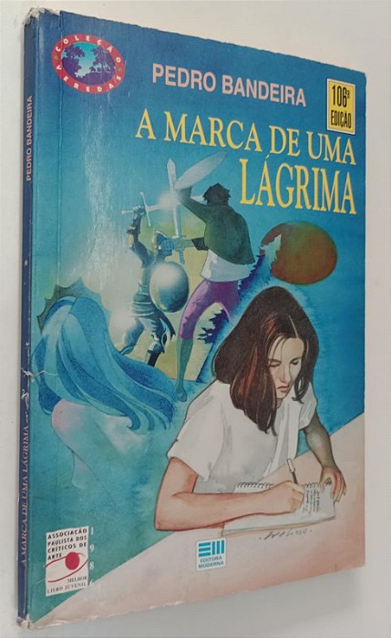 Livro a Marca de Uma Lágrima Autor Bandeira, Pedro [usado]