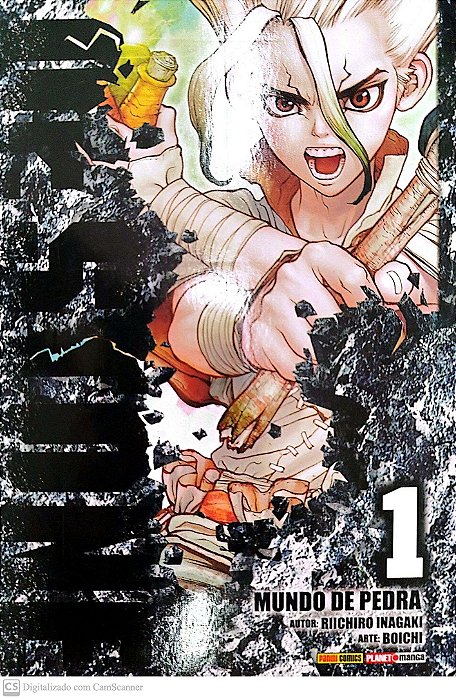 Gibi Dr. Stone #1 Autor (2018) [seminovo]