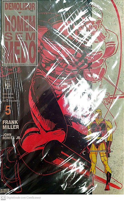 Gibi Demolidor: Homem sem Medo - Mini-série Completa em 5 Edições Autor (1994) [usado]