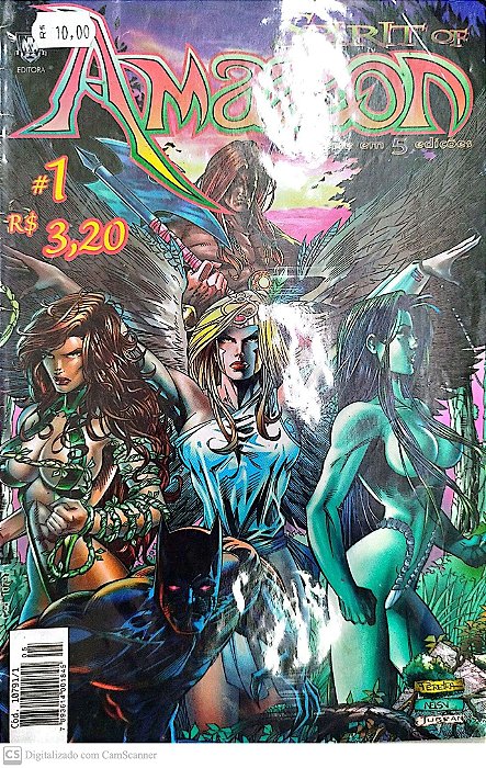 Gibi Spirit Of Amazon #1 Autor (1998) [usado]