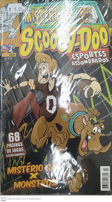 Gibi Scooby-doo Mistério S/a #3 Autor (2013) [usado]