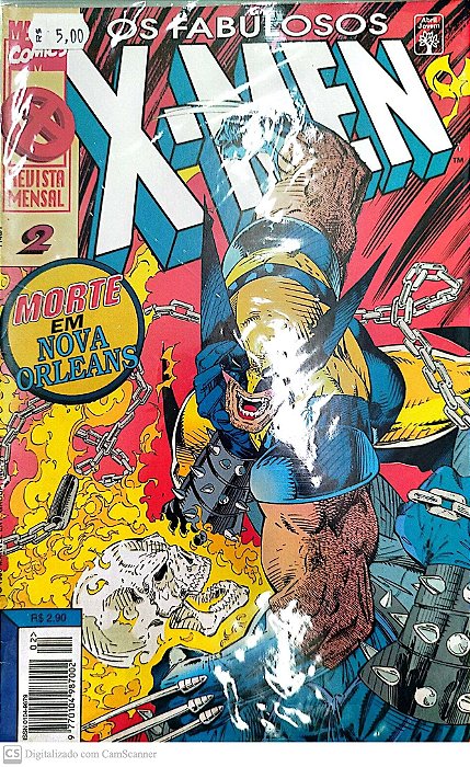 Gibi os Fabulosos X-men #2 Autor (1996) [usado]
