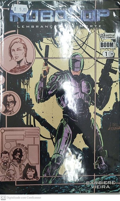 Gibi Robocop: Lembranças da Morte #1 Autor (2014) [usado]