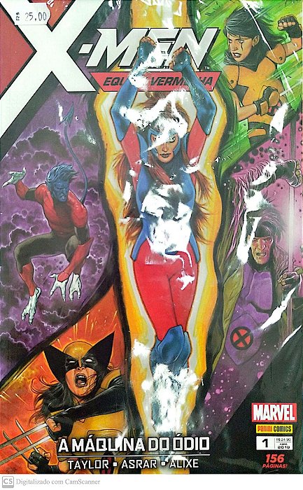 Gibi X-men: Equipe Vermelha #1 Autor (2019) [seminovo]