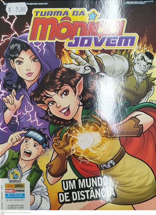 Gibi Turma da Mônica Jovem #2 Autor (2017) [seminovo]
