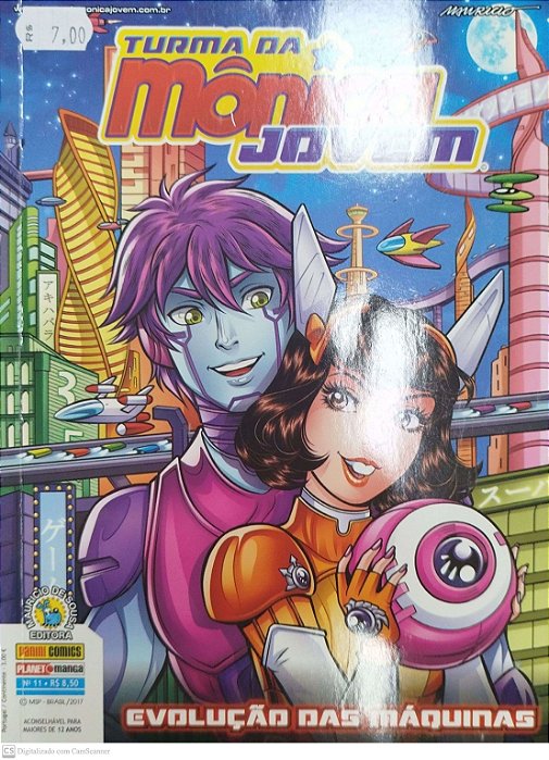 Gibi Turma da Mônica Jovem #11 Autor (2017) [seminovo]
