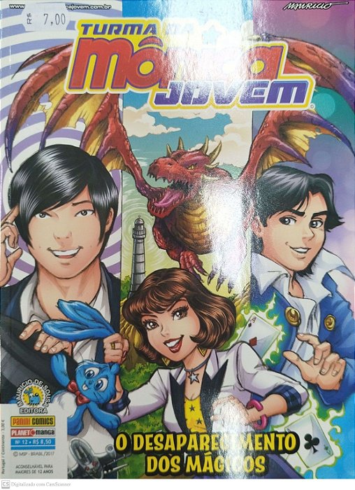 Gibi Turma da Mônica Jovem #12 Autor (2017) [seminovo]