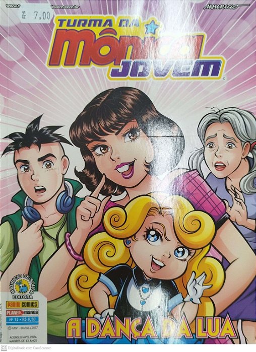 Gibi Turma da Mônica Jovem #13 Autor (2017) [seminovo]