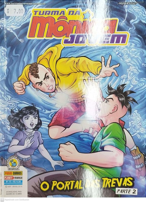 Gibi Turma da Mônica Jovem #15 Autor (2018) [seminovo]
