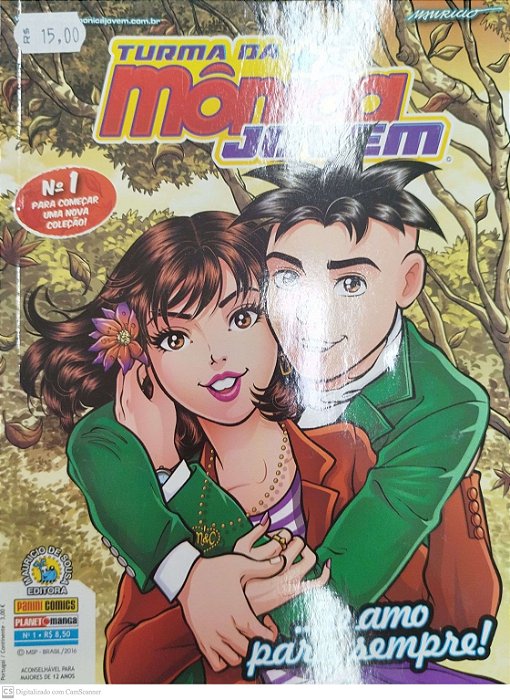 Gibi Turma da Mônica Jovem #1 Autor (2016) [seminovo]