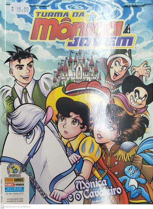 Gibi Turma da Mônica Jovem #4 Autor (2017) [seminovo]