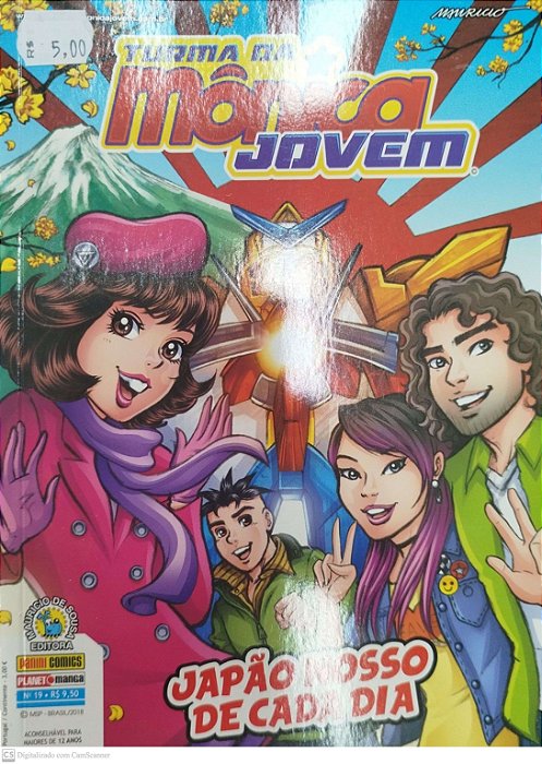 Gibi Turma da Mônica Jovem #19 Autor (2018) [seminovo]