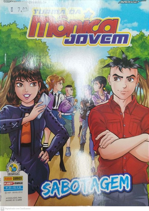 Gibi Turma da Mônica Jovem #20 Autor (2018) [seminovo]