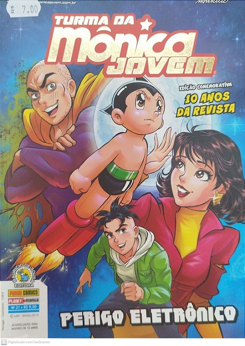 Gibi Turma da Mônica Jovem #21 Autor (2018) [seminovo]