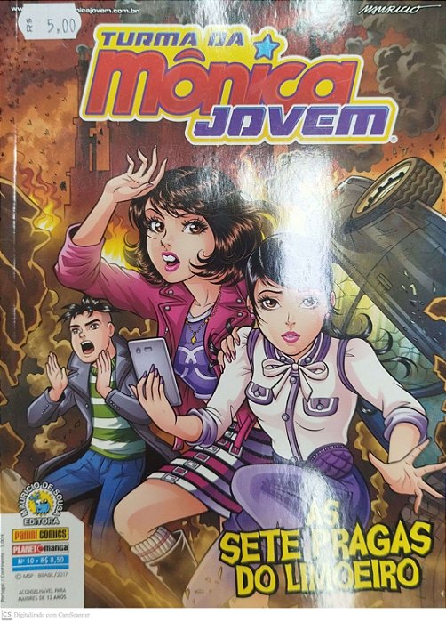 Gibi Turma da Mônica Jovem #10 Autor (2017) [usado]