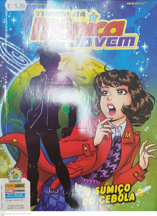 Gibi Turma da Mônica Jovem #9 Autor (2017) [seminovo]