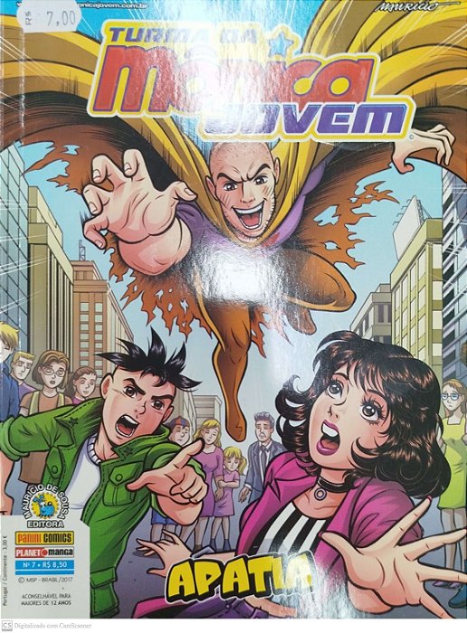 Gibi Turma da Mônica Jovem #7 Autor (2017) [seminovo]