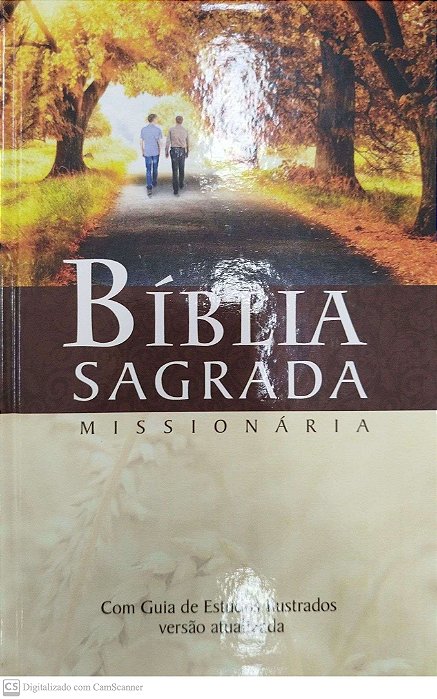 Livro Bíblia Sagrada Missionária Autor Várioso (2017) [seminovo]