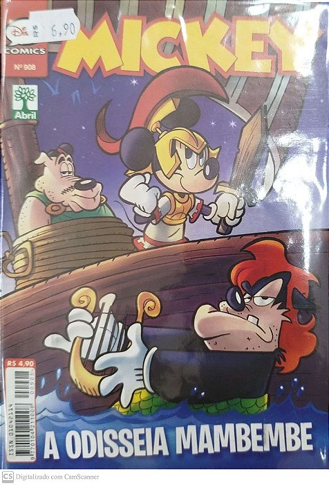 Gibi Mickey #908 Autor (2018) [seminovo]