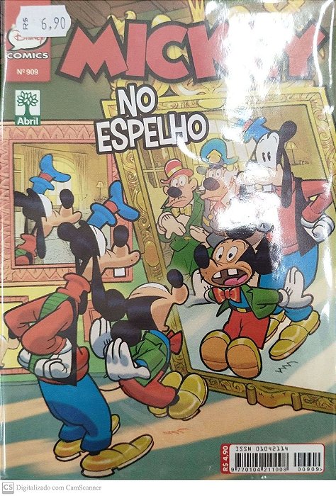 Gibi Mickey #909 Autor (2018) [seminovo]