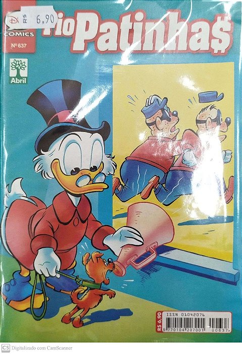 Gibi Tio Patinhas #637 Autor (2018) [seminovo]