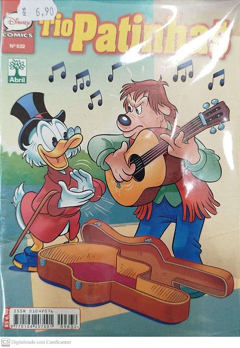 Gibi Tio Patinhas #632 Autor (2018) [seminovo]