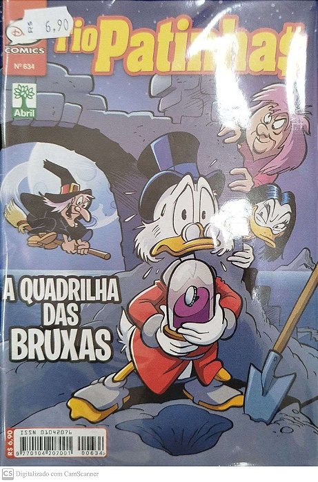 Gibi Tio Patinhas #634 Autor (2018) [seminovo]