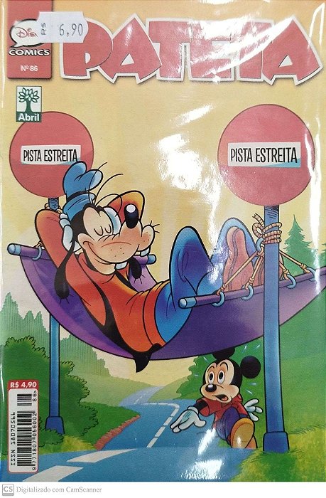 Gibi Pateta #86 Autor (2018) [seminovo]