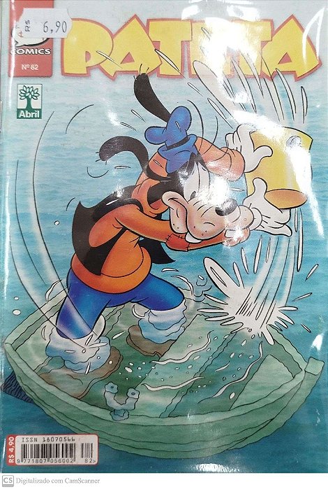 Gibi Pateta #82 Autor (2018) [seminovo]