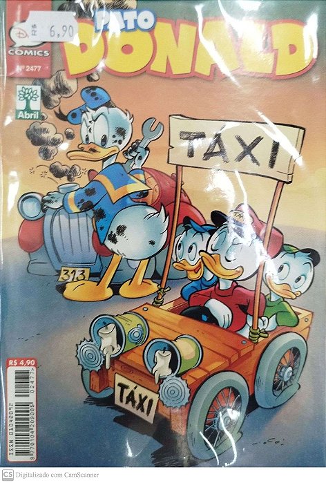 Gibi Pato Donald #2477 Autor (2018) [seminovo]