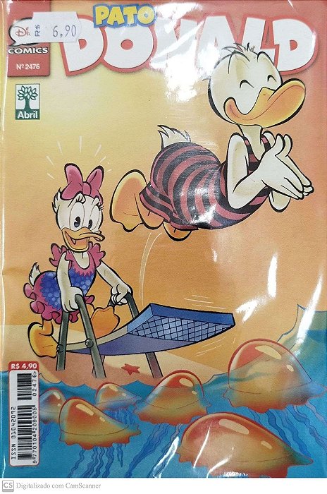 Gibi Pato Donald #2476 Autor (2018) [seminovo]