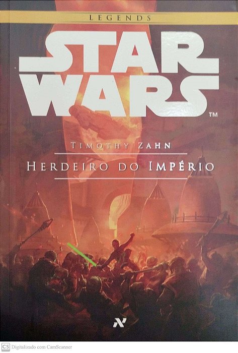 Livro Herdeiro do Império - Trilogia Thrawn Livro 1 Autor Zahn, Timothy (2014) [seminovo]