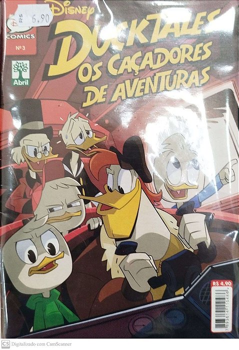 Gibi Ducktales - os Caçadores de Aventuras #3 Autor (2018) [seminovo]