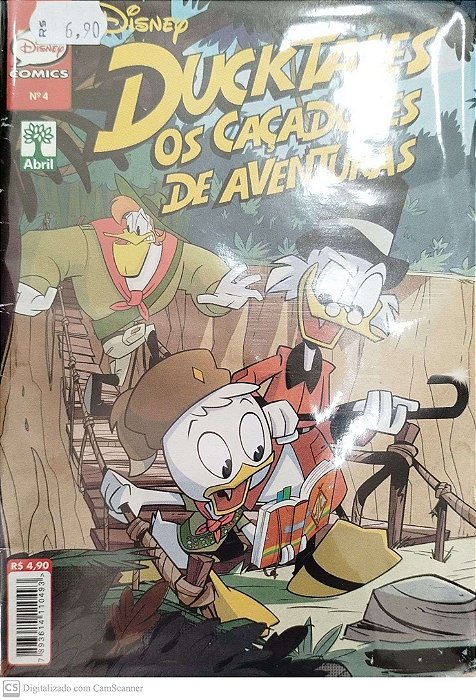 Gibi Ducktales - os Caçadores de Aventuras #4 Autor (2018) [seminovo]