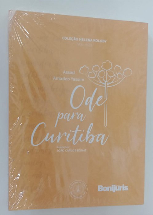 Livro Ode para Curitiba Autor Yassim, Assad Amadeo (2019) [novo]